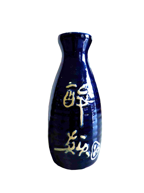 烤花陶瓷瓶